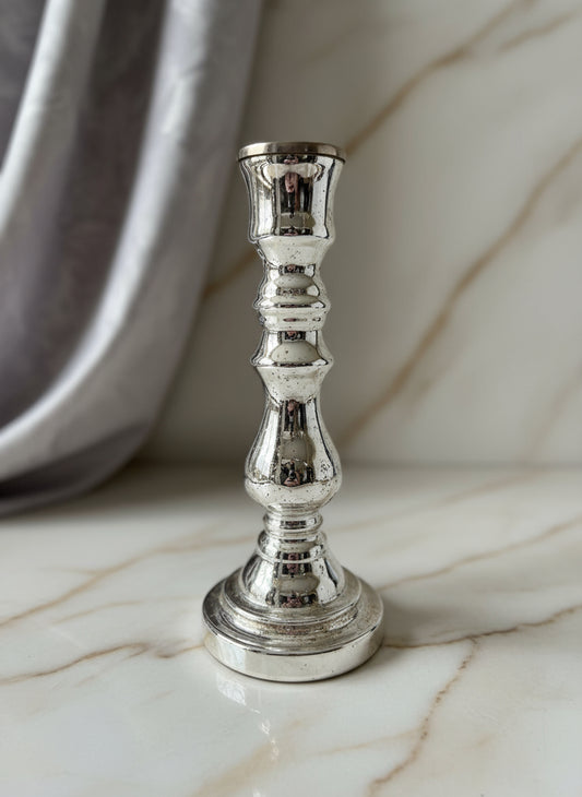 Candelabro metálico lavado