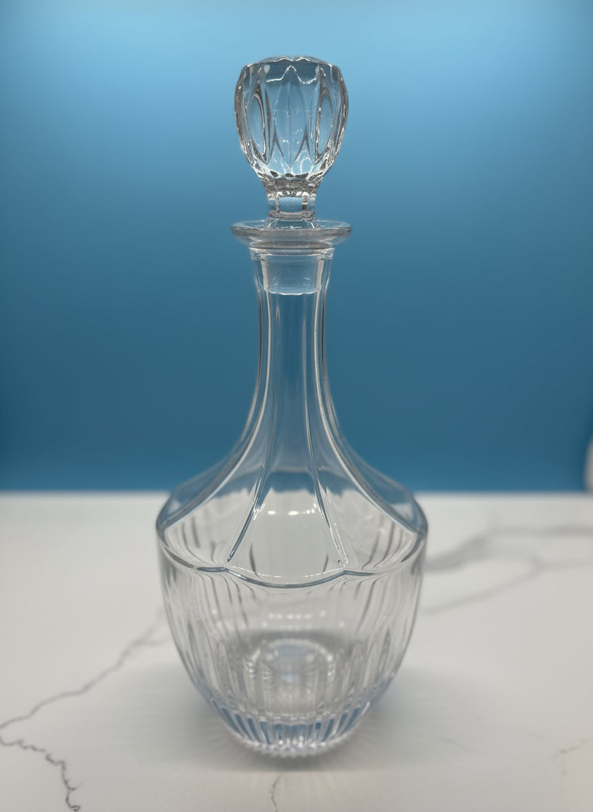 Decantador de vidrio – Corte vertical