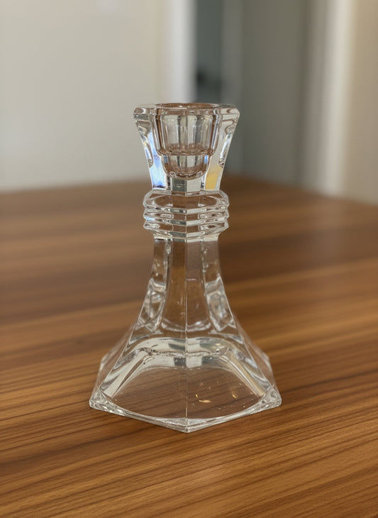 Towle Lead Crystal Candle Holders 24% Austria