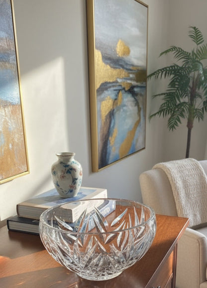 **Bowl de Cristal Gorham Star Blossom**