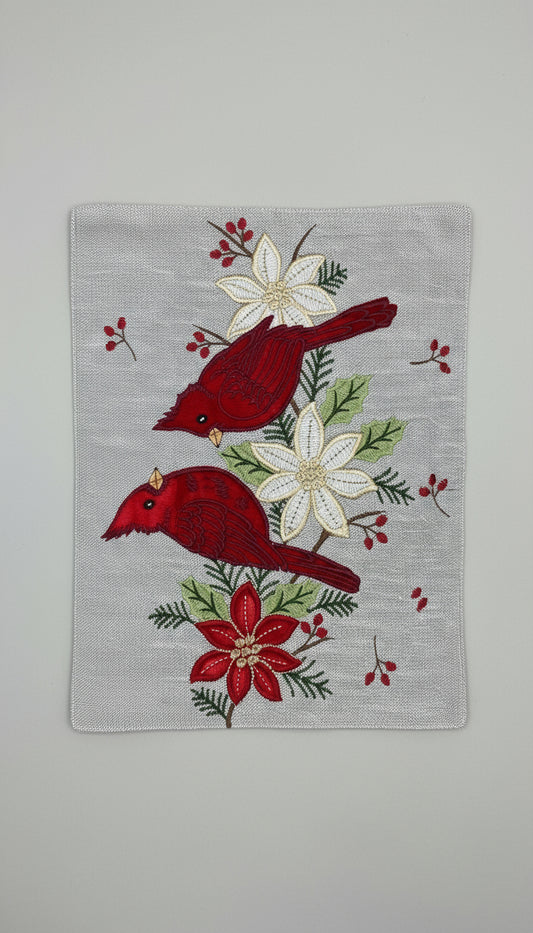 Camino de mesa – textiles bordados