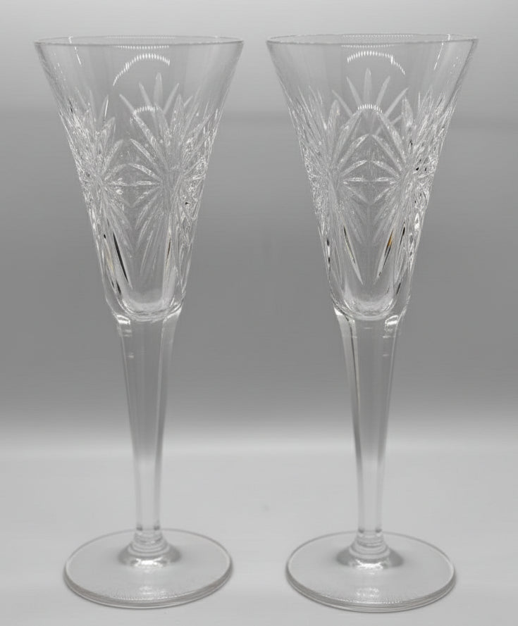 Copa tipo flauta de la colección Millennium Series de Waterford Crystal