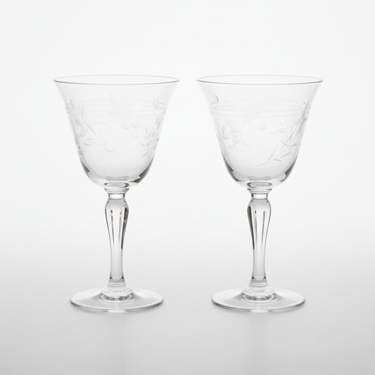 Cordial Willow Moon - Pioneer Glass Co. Set de 5