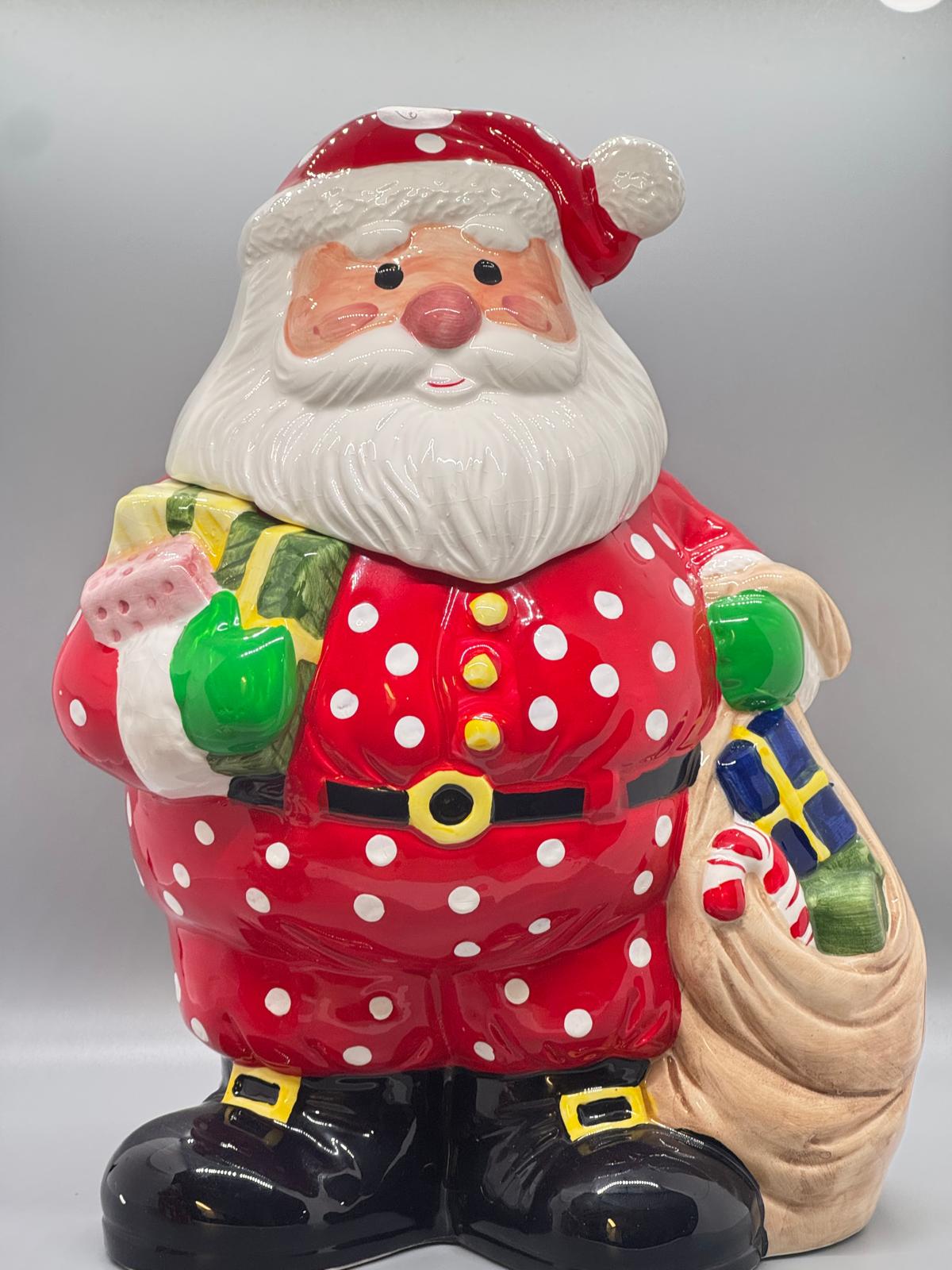 Santa Cookie Jar