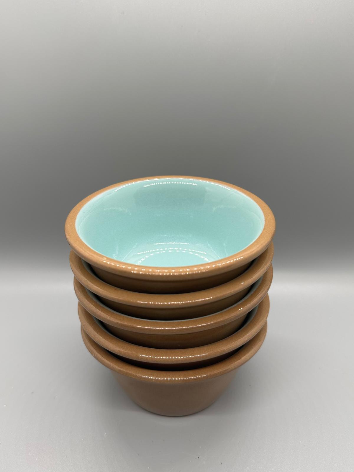 Bowls para salsa marrón y turquesa – Chateau Buffet