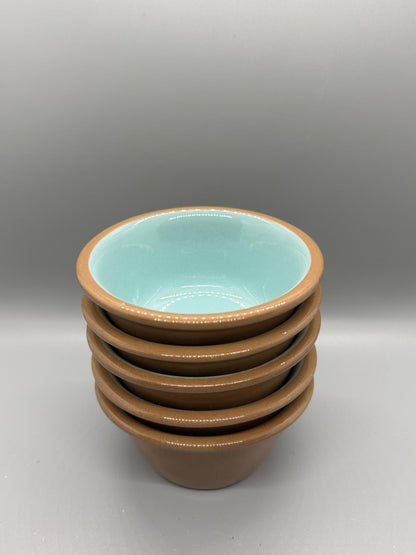 Bowls para salsa marrón y turquesa – Chateau Buffet