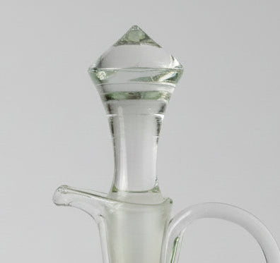 Decatador- Jarra de Vino Vintage con Grabado Floral