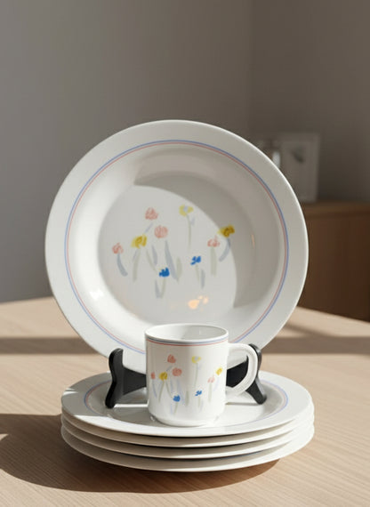 Vajilla Vintage Arcopal Pastora