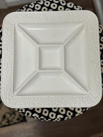 Plato de Servicio – St Michael “Fruit Embossed”