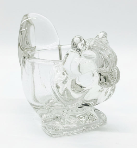 Portavela Vintage – Ardilla en Cristal (Avon, 1970s)