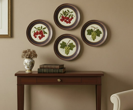 American Atelier – Platillo decorativo – Fuente con uvas