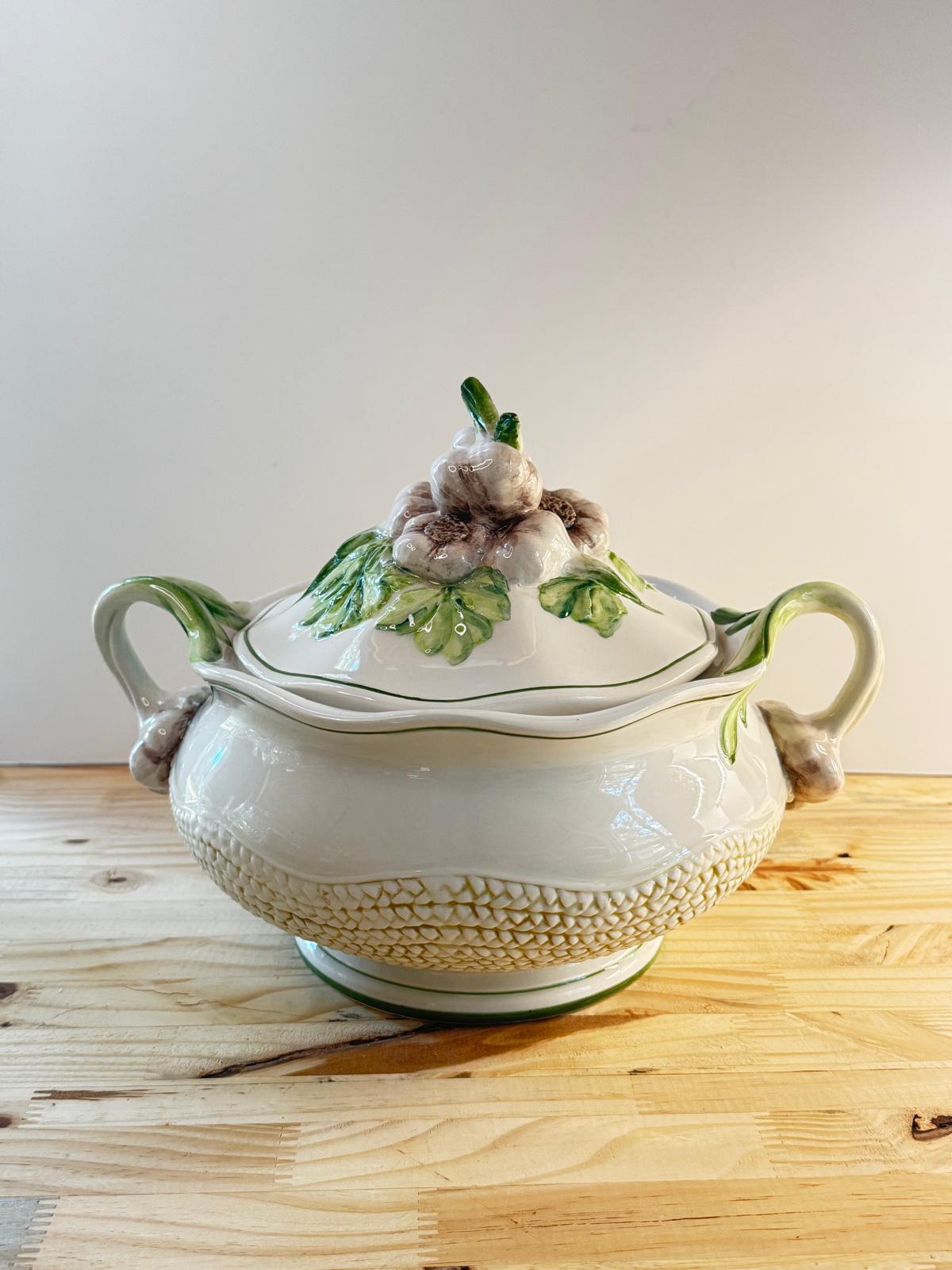 Olla-Bowl  de cerámica italiana