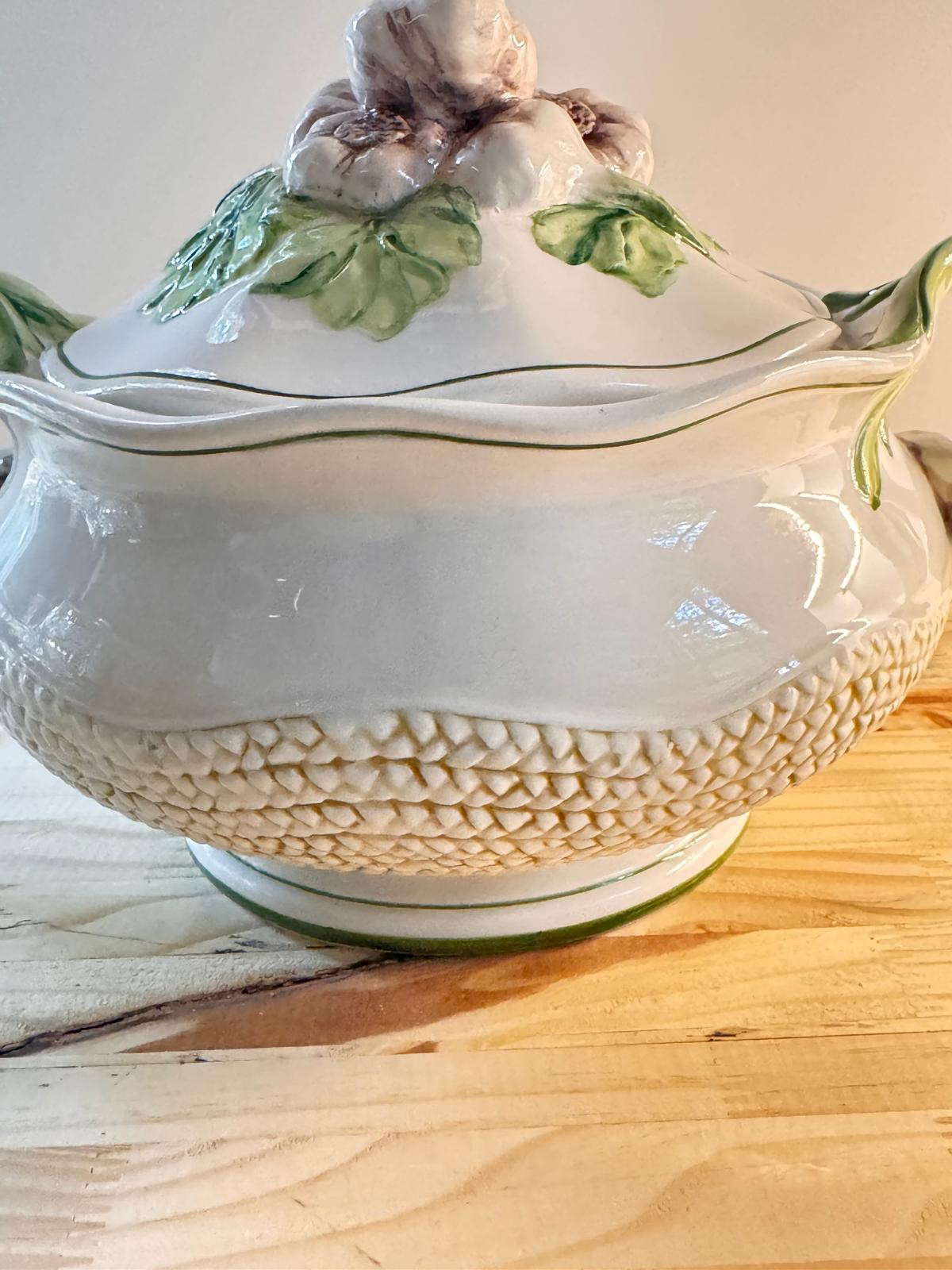 Olla-Bowl  de cerámica italiana