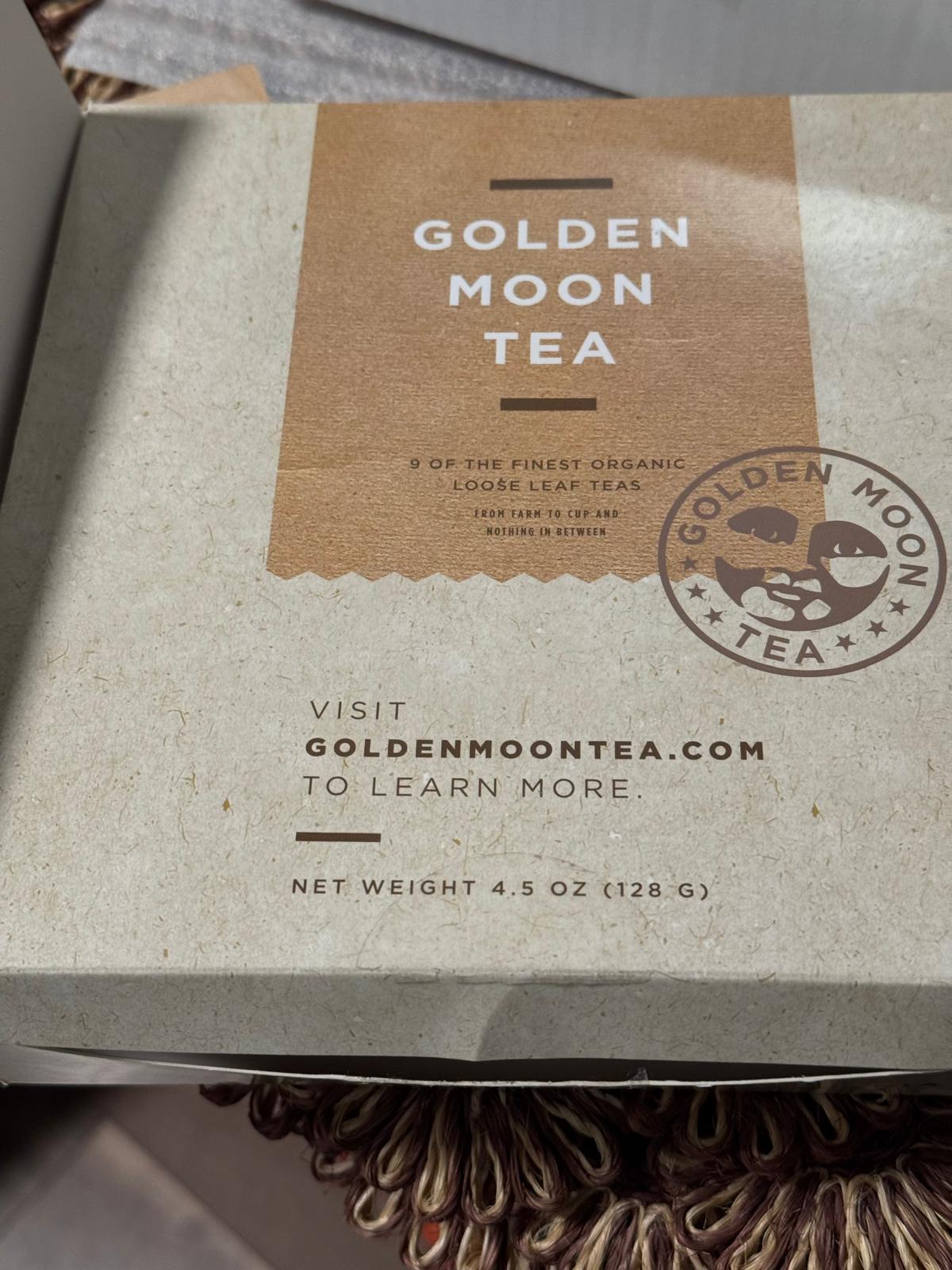 Té Orgánico – Golden Moon (Lata individual)