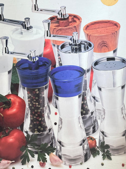 Molinos Manuales de Sal y Pimienta con Manivela