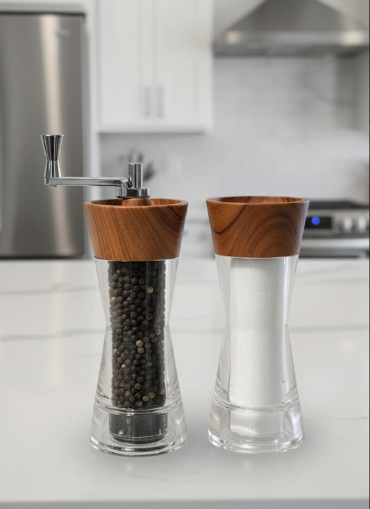 Molinos Manuales de Sal y Pimienta con Manivela
