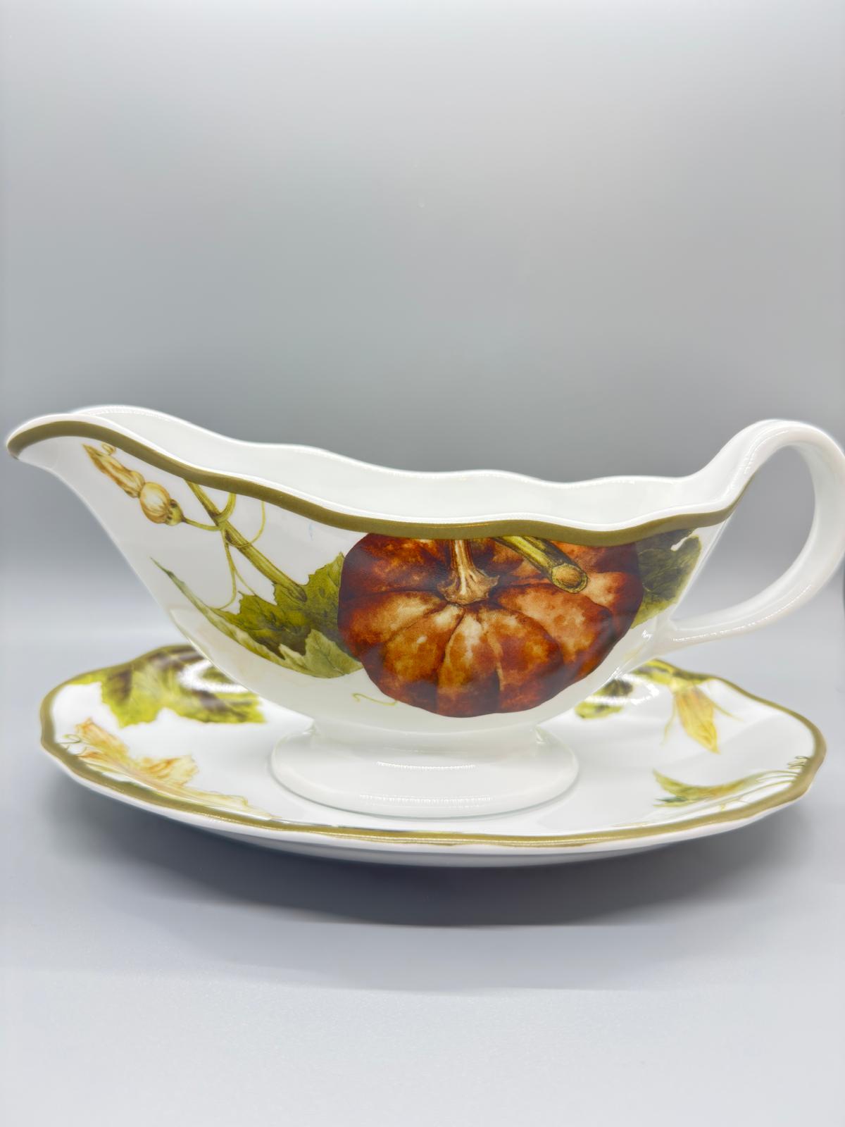 Salsero con plato base Williams-Sonoma (Gravy Sauce)