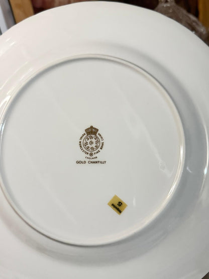 VAJILLA GOLD 46 piezas (para 8 personas) lo