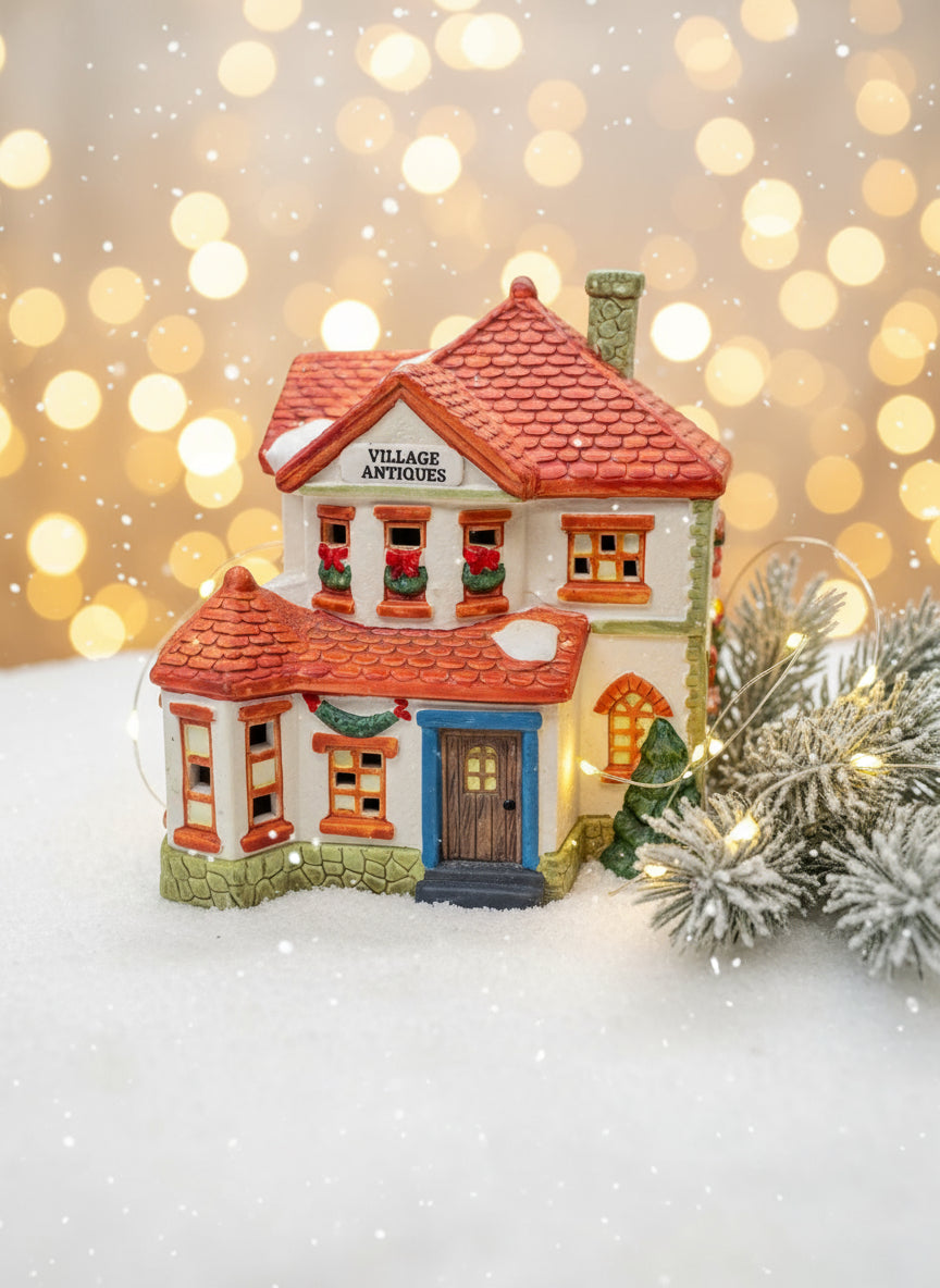 Casita Miniatura decorativa – “Village Antiques”