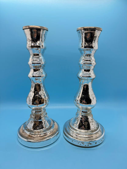 Mikasa - Candelabros de cristal vintage (set de 2)