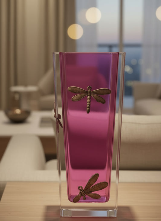 Jarra de cristal soplado Katabami