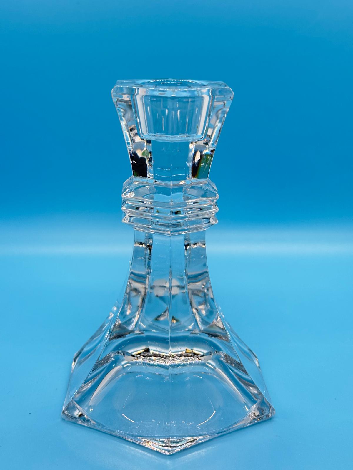 Mikasa - Candelabros de cristal vintage (set de 2)