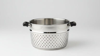 Olla Farberware Clásica de Acero Inoxidable  con Tapa – Apta para Inducción y Lavavajillas