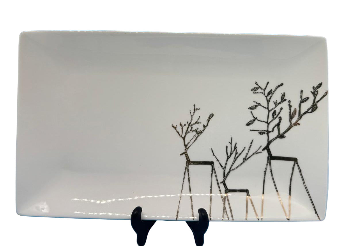 Plato decorativo Mikasa - Venados