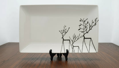 Plato decorativo Mikasa - Venados