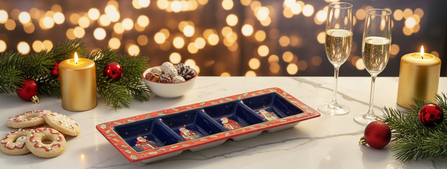 Bandeja Susan Winget Navideña Verdeandy