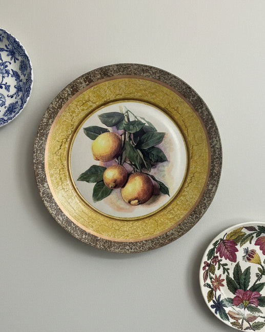 American Atelier – Platillo decorativo – Fuente con uvas