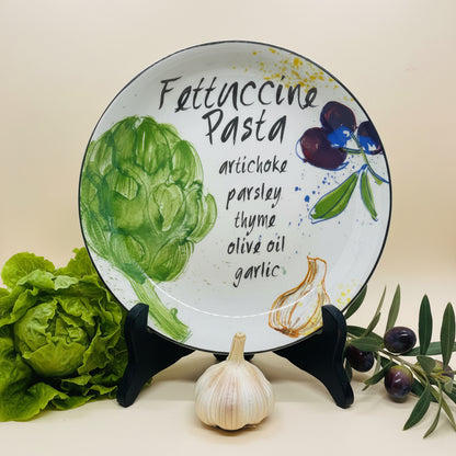 Plato para servir Pasta Cerámica Gibson Home - Fruit Orchard