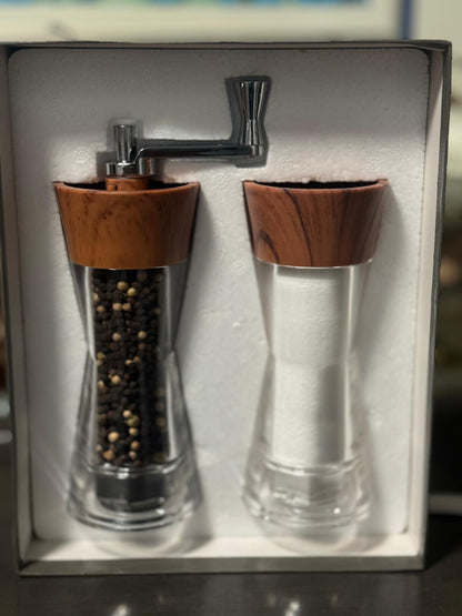 Molinos Manuales de Sal y Pimienta con Manivela