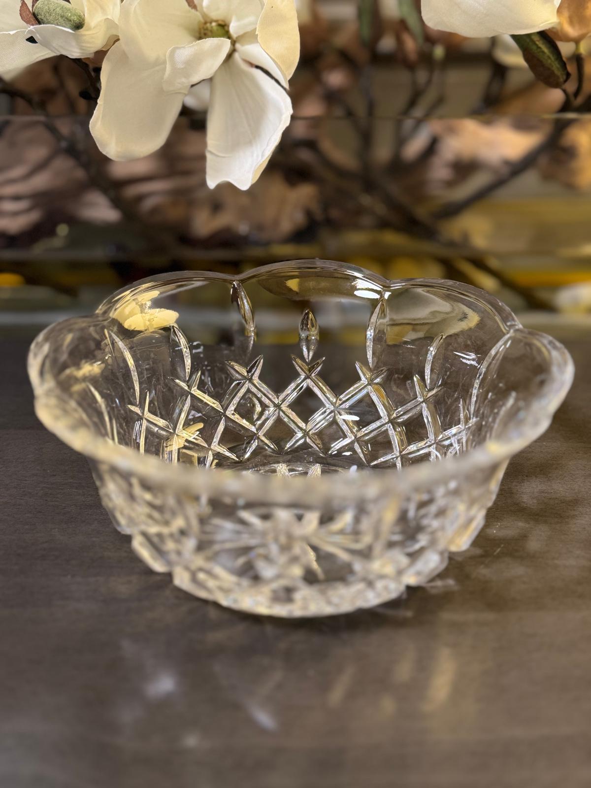 Porte-Bougie Cristal - Bougeoir Art Deco