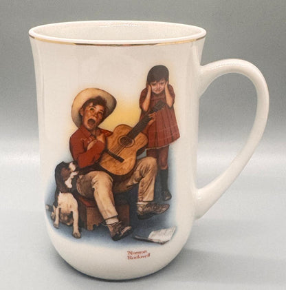 Tazas o Posillos Norman Rockwell "Memories" Vintage