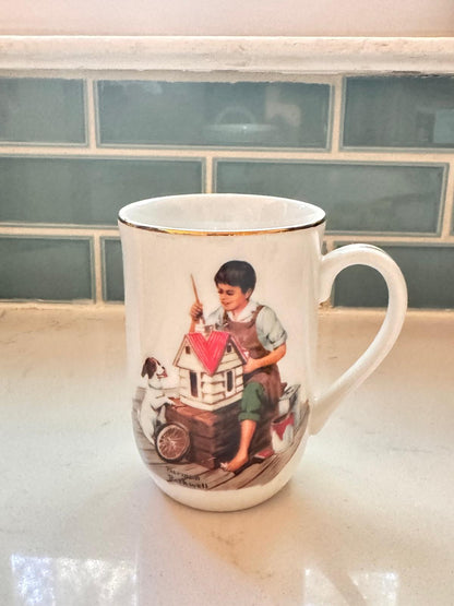 Tasa o pocillo coleccion Norman Rockwell