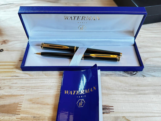 Set de Pluma y portaminas Waterman color verde