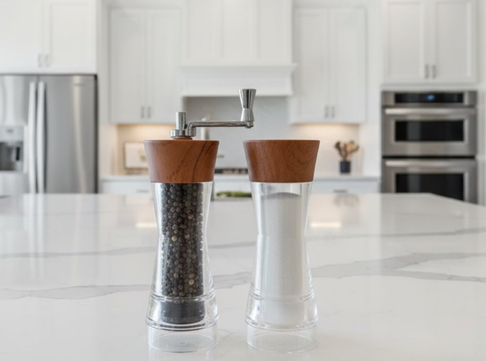 Molinos Manuales de Sal y Pimienta con Manivela