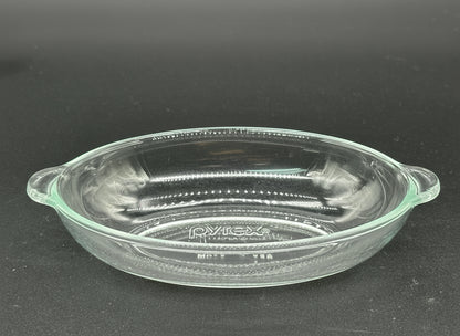 Fuente Oval de Vidrio Templado