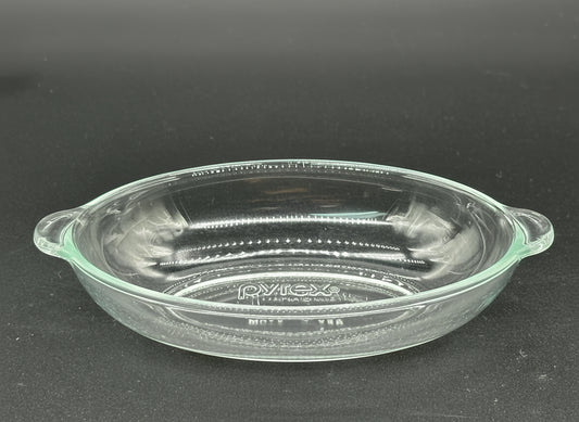 Fuente Oval de Vidrio Templado