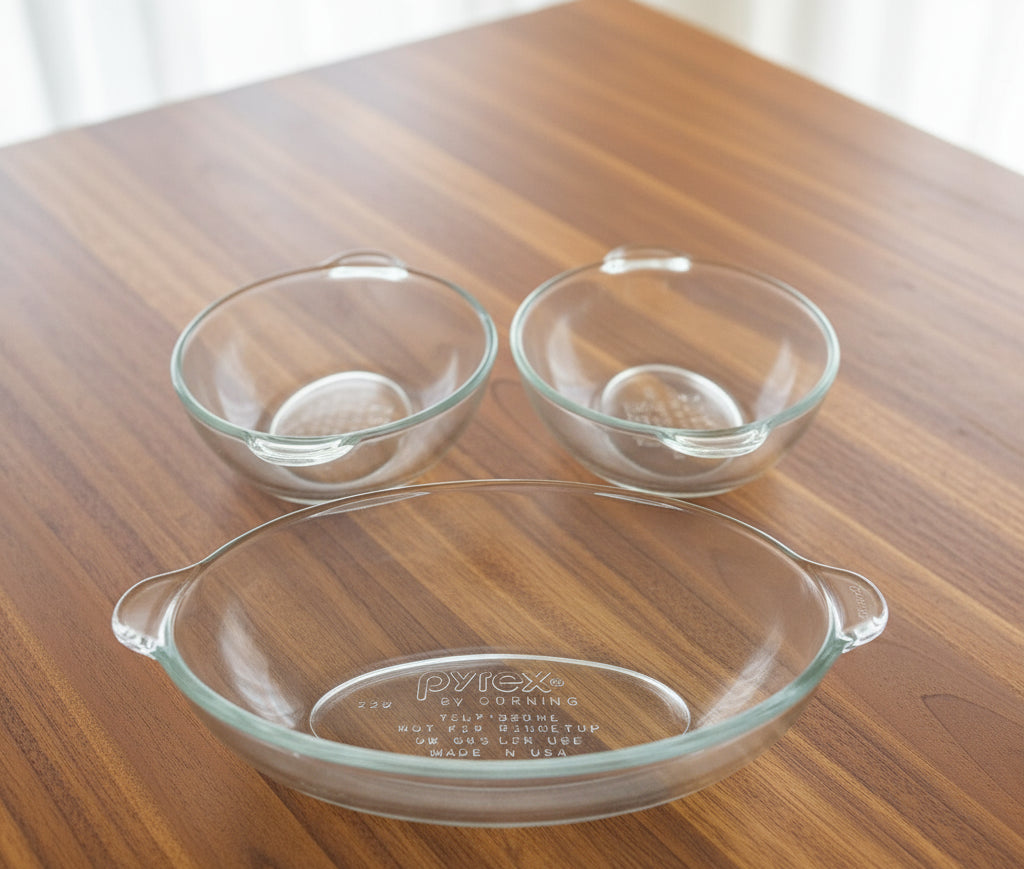 Fuente Oval de Vidrio Templado