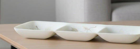 Bandeja de Vidrio Pintado al Reverso – ca. 1950s