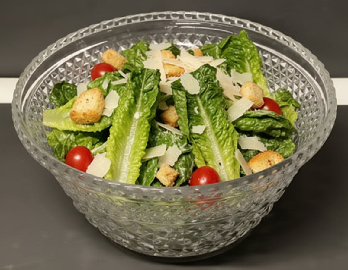 Tazón de vidrio prensado de la colección Wexford de Anchor Hocking.