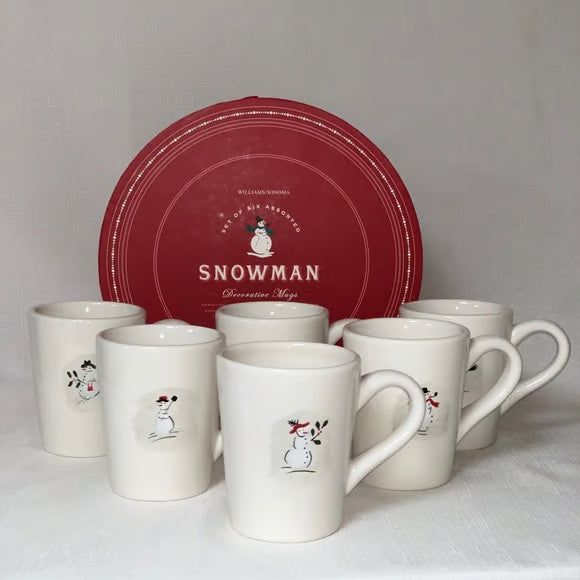 Set de 6 tazas navideñas Williams Sonoma