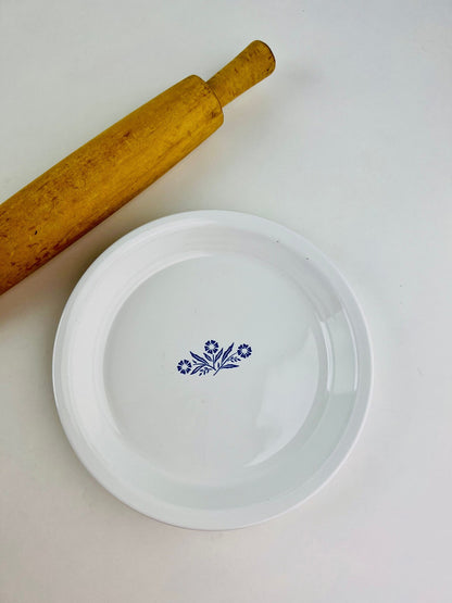 Cacerola Vintage CorningWare con patrón Cornflower Blue