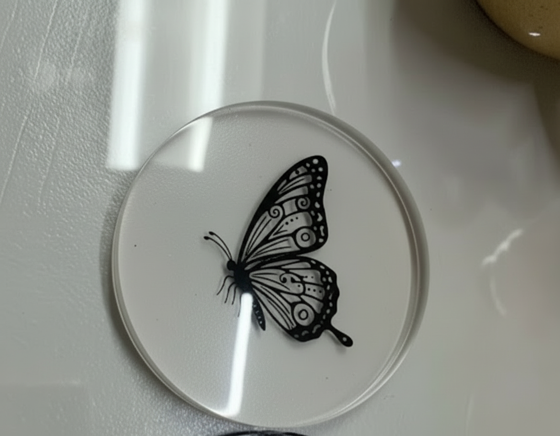 Posavasos de Acrílico Artesanal