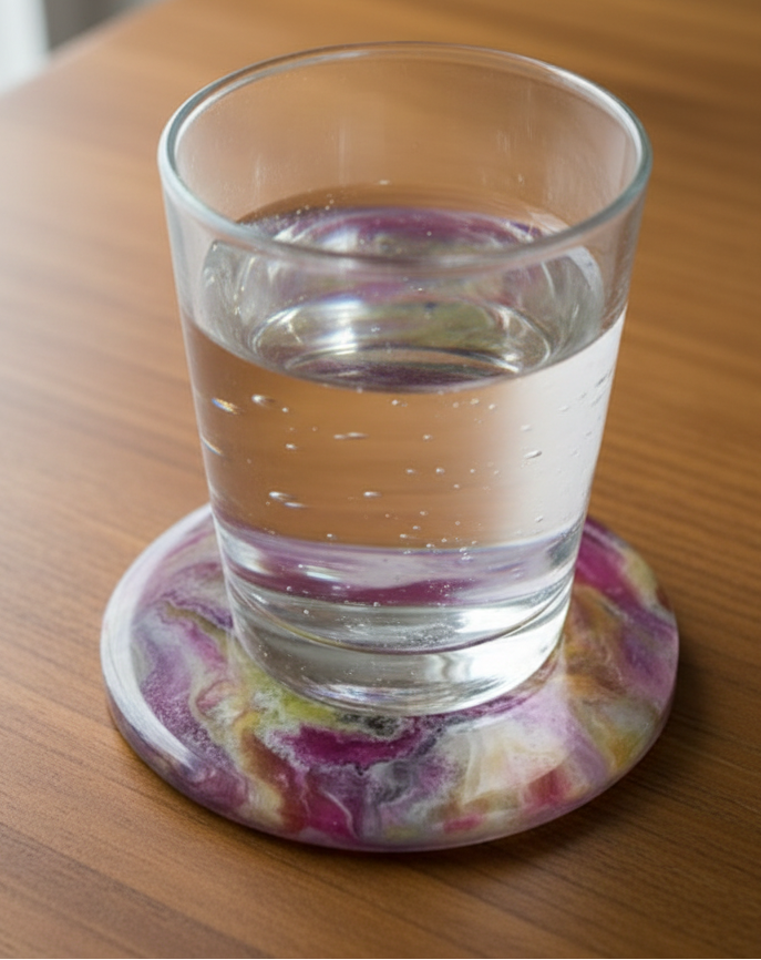 Posavasos de Acrílico Artesanal