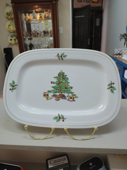 Plato Ovalado Navideño