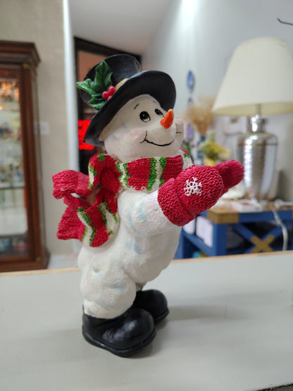 Adorno Navideño Muñeco de Nieve