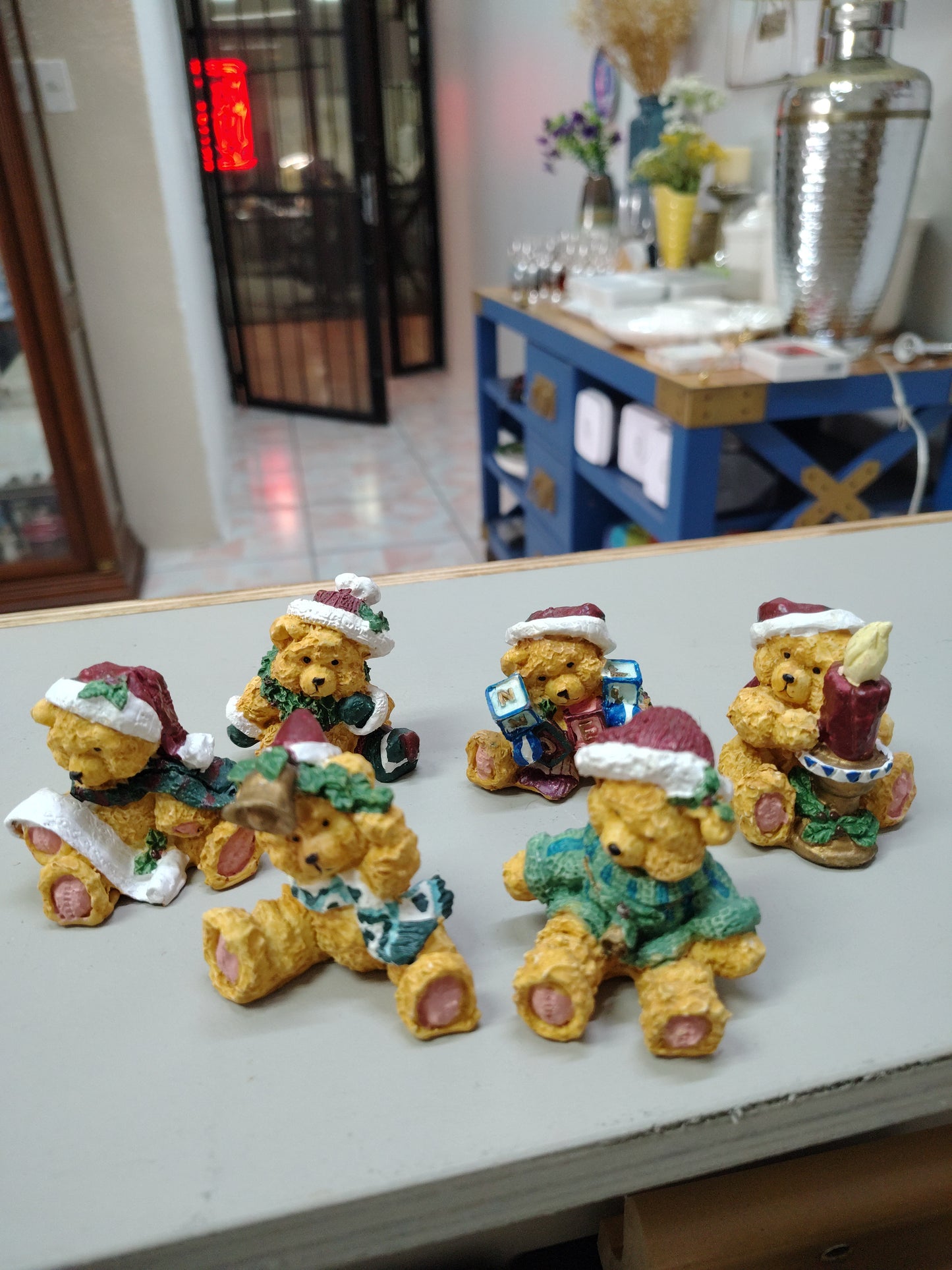 Adornos Navideños (Ositos Navideños) Set. 6